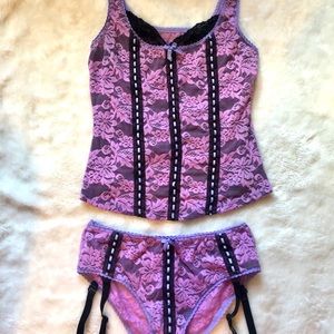 NWOT Lace Bra and Pantie Sleep Set